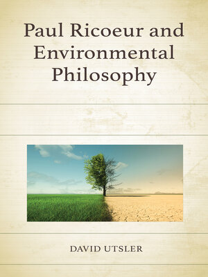 cover image of Paul Ricoeur and Environmental Philosophy